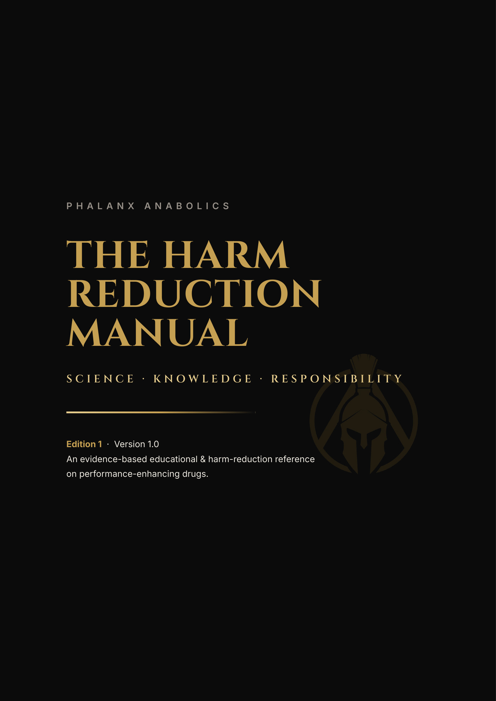 The Harm Reduction Manual — cover